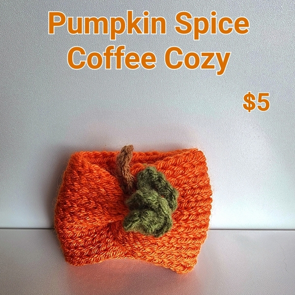 Apple or Pumpkin                       Coffee Cozies - Picture 2 of 2